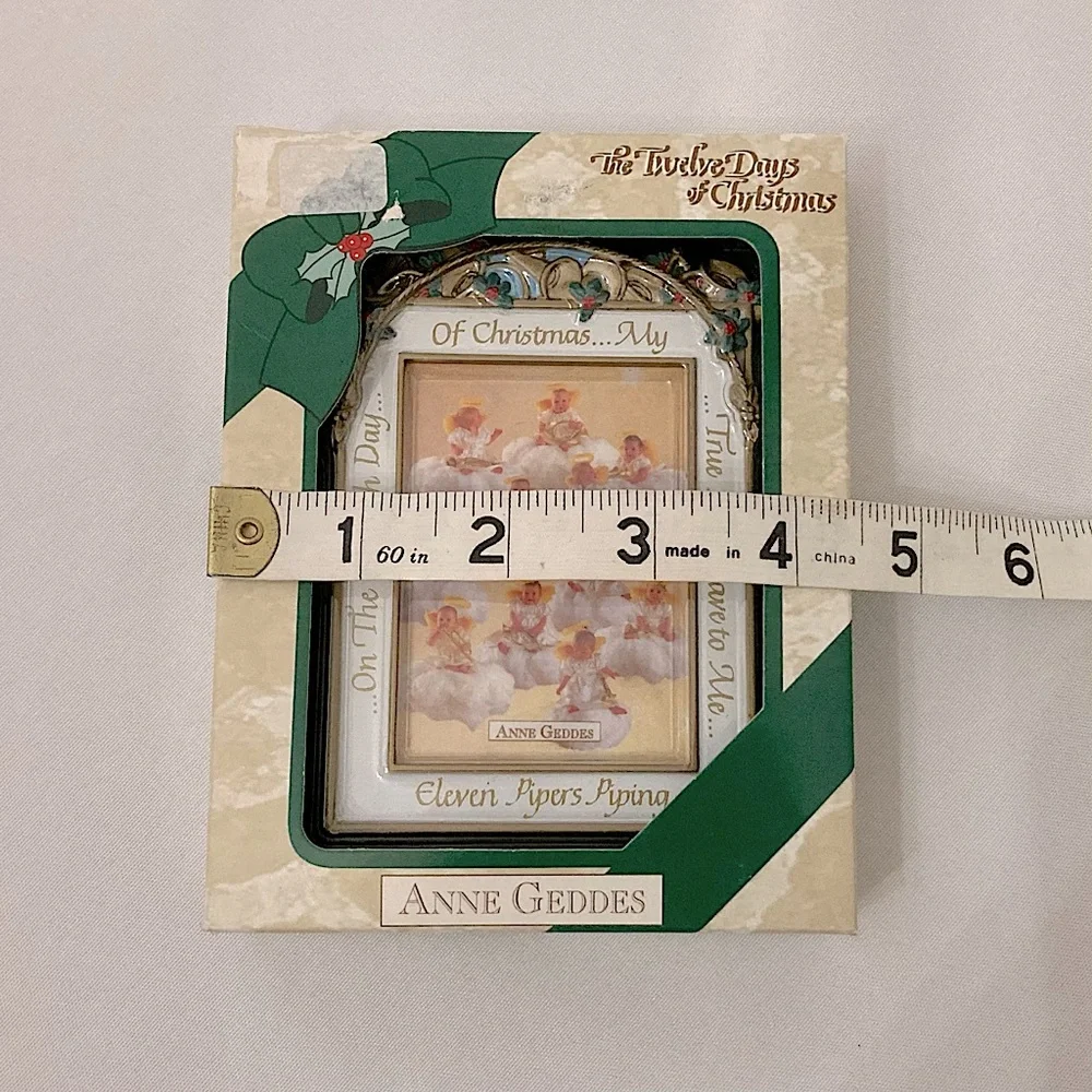 ⭐️ Vintage Anne Geddes On The Eleventh Day Of Christmas Ornament